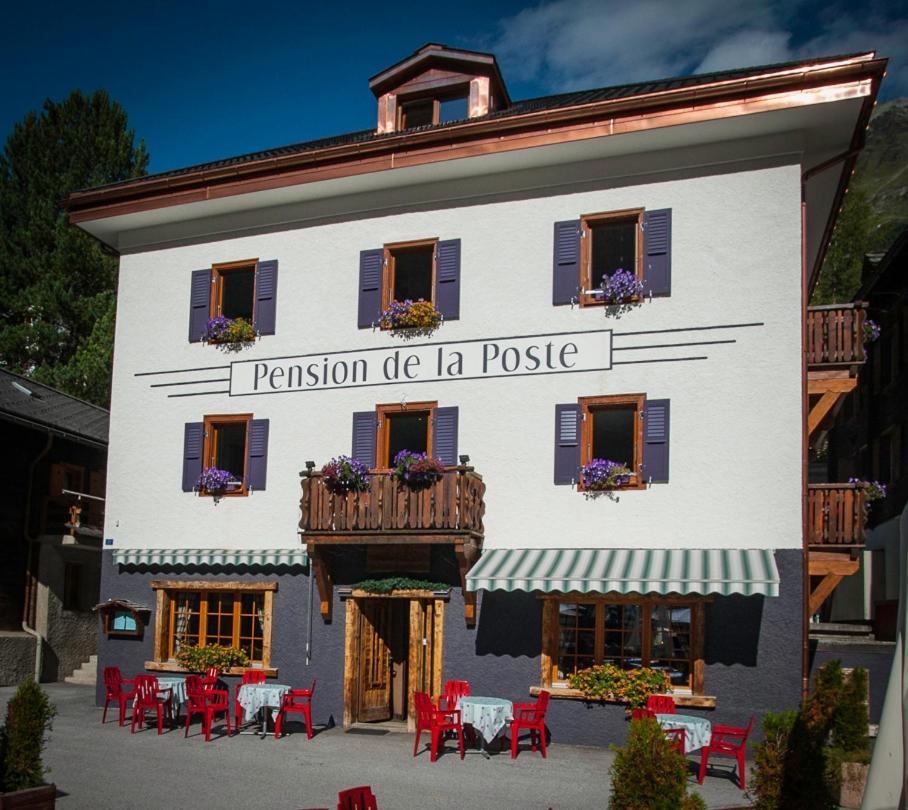 Pension De La Poste Zinal Exterior foto